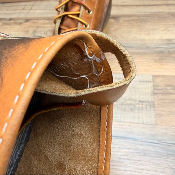 LL Bean Men's size 13 Brown and Tan Duck Boots - Picture 7 of 11